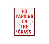 Sign For Door Acrylic Plastic No Parking On The Grass Sign For Office Restaurants Hotels Supermarket Supplies 6 By 8 Inch