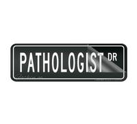 Sign For Door Acrylic Plastic Pathologist Dr Vintage Signs Self-Adhesive Sign For Office Restaurants Hotels Supermarket Supplies 10 By 3 Inch
