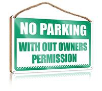 Sign For Front Door No Trespassing With Out Owners Permission Wooden Sign Winter Door Decorations Wood Signs For Home Decor(15X28CM)