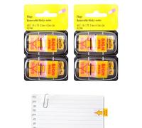 Sign Here Stickers 200pcs Post It Notes Tabs Sign Here Tabs Arrow Sticky Notes Page Markers for Reminder Documents, Notebooks, Home Office, School Supplies
