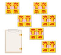 Sign Here Stickers,300pcs Post it Notes Tabs,Post it Tabs,Arrow Labels Stickers Adhesive Sign Here Tabs Sign Post Here Flags for Documents Notebooks Home Office School Supplies