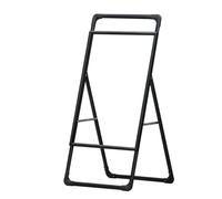 Sign Holder, Folding Sign Display Stand, Advertising Display Holder with Snap Frame, Floor Outdoor Poster Stand for Wedding, Restaurant, Cafe, Hotel, Business(Black,60x80cm)
