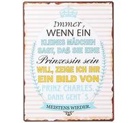 Sign - Immer, wenn ein kleines mädchen sagt...