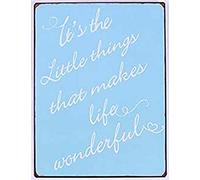 Sign - it's the little things taht makes life wonderful