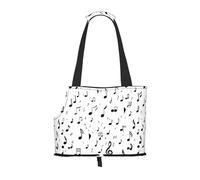 Sign Language Alphabet Print Pet Tote Bag, Foldable Single Shoulder Pet Carrier For Small Pets Dogs Cats