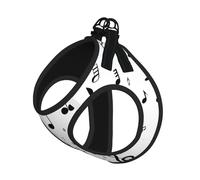 Sign Language Alphabet Print Reflective Pet Leash Vest For Small Dogs & Cats, Adjustable Outdoor Walking Hiking Vest