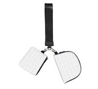 Sign Language Alphabet Print Wrist Strap Outdoor Sports Bag Unisex Fitness Accessory Running Travel Gift