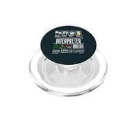 Sign Language Interpreter Label Skills Coffee & Whiskey PopSockets PopGrip for MagSafe