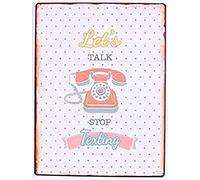 Sign - Let's talk, stop texting