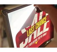 Sign Print Lab Backlit Film Poster Printing A0 A1 A2 A3 for Light Boxes Menu Box LED Sign (A3)