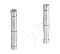 Sign Remover Tool Set - Metal Badge Separator Cord, Automotive Tuning Cord Separator, Sticker Remover Handle Set | For Car Film Nameplates Workshop Repairs with Cutting Cords