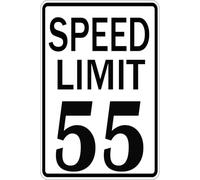 Sign Speed Limit 55 Tin Sign Retro Plaque For Home Man Cave Yard Club S