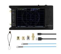 Signal Analyzer, HF VHF UHF Antenna Analyzer 50kHz-6.3GHz LiteVNA64/LiteVNA62 Vector Network Analyzer With 3.95 Inch Display Screen Logic Analyzer(VNA64)