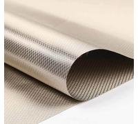 Signal Blocking Shielding Fabric Faraday Long Faraday Cloth Military Grade Shielding Fabric from Signals Bluetooth GPS,silver-1x1.1m