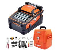 Signal fire AI-9 Optical Fiber Fusion Splicer, Fiber Fusion Splicer Features 5S Splicing 15S Heating for FTTH and Cable Splicing Projects (UK Plug)