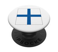 Signal Flag X Nautical Maritime Code Bravo Style PopSockets Adhesive PopGrip