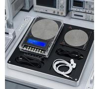Signal Generator 0.1-99999Hz with Dual Channel Output, Adjustable Sine Wave and USB Power Supply for Research and Experiments, Acrylic Housing