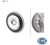 Hella Signal Horn B36 – Heavy Duty 12V 116 dB(A) High Tone 400 Hz Grey/Black (3BA 002 768-551)