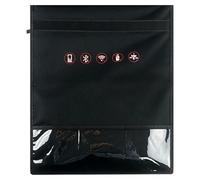 Signal Isolation Bag - Anti Tracking Signal Blocking Pouch, Waterproof Protector | Blocking Tool for Transmitters, Passport, Car Key Remote, Phone, Credit Cards, Small Electronics, Privacy Protection