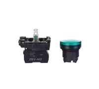 Signal Lamp 22mm Green 230V AC XB5AVM3 Harmony XB5