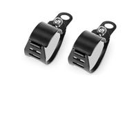 signal lights Motorcycle 35-51mm Metal Front Mount Clamp Turn Signal Light Black Silver Mount Bracket Holder For Sport Bikes