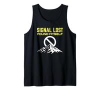 Signal Lost I Found Myself - Beautiful Hiking Nature Tank Top