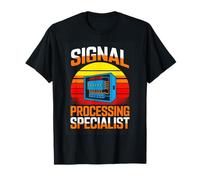 Signal Processing Specialist Retro Engineering Signal T-Shirt