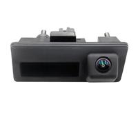 Signal Reverse Camera Fits for A3 For A4 For A6 CCD Parking Camera AHD 1080P Car Trunk Handle Reverse Backup Car Rear View(Golden Lens)(Back Lens)