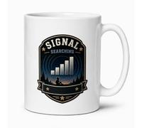 Signal Searching Funny Retro Nostalgia Coffee Gift Mug