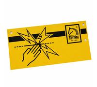 Signalling plate for electric fence Tattini