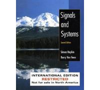 Signals and Systems (Engineering) by Simon Haykin (2003-01-07)