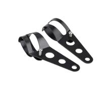 Signals Light Holder Clamp Motorcycle Headlight Mount Bracket Ear Chopper Headlamp Holder Clamp Adjustable Motor 27-36mm 38-48mm Universal