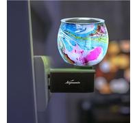 SIGNAMIO Multi Color 2 in 1 Electric Kapoor Dani Burner: Essential Home Fragrance Product & Room Freshener Diffuser with Night Lamp for Pooja Rooms, Aroma, Oil & Camphor Diffuser Capabilities-DN-23
