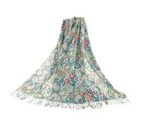 Signare Art Pashmina Shawl Wrap Scarf for Women - Luxurious Soft Feel, Beautiful Artwork, Wrinkle Free, Drapes Well, Durable, for Formal or Everyday, Easy Care