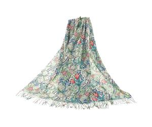Signare Art Pashmina, wrap and shawl with Golden Lily by William Morris