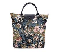 Signare Folding Re-Usable Shopping Fold Away Bag (Peony)