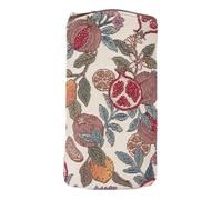 Signare Glasses Pouch Zip Close William Morris Pomegranate Soft Case Sunglasses Storage