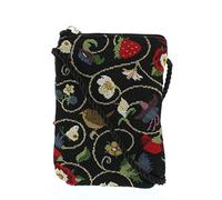 Signare Mini Crossbody Smart Bag With Long Cord Strap (Jacobean Dream)