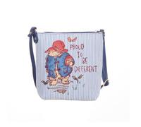 Signare - Paddington Bear Designs Classic Marmalade - Handbags and Accessories (Sling Bag, Blue)