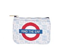 Signare Purses for Women, Tapestry Coin Purse with Zip, Small Purse and Coin Holder for Cards, Notes and Change, TfL Roundel Pop, Patterned Nylon Lining, Lightweight Travel Accessory, 12 x 8 x 1 cm