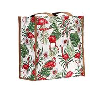 Signare Shopper/Tote Bag in a choice of patterns (Flamingo)