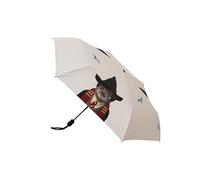 Signare Tapestry Automatic Folding Umbrella (UM-AUTO-) (Magical Cat)