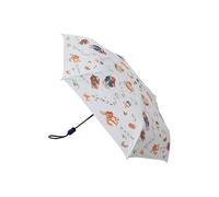 Signare Paddington Bear Automatic Folding Umbrella, Classic Marmalade Design, White (Paddington Classic Marmalade, UM-AUTO-PADD-CMM)