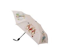 Signare Peter Rabbit Automatic Folding Umbrella, Tapestry Design, Cream Background (Peter Rabbit, UM-AUTO-BP-PETER)