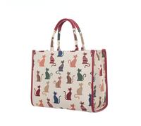 Signare Tapestry - Cheeky Cat - City Bag