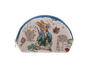 Signare Tapestry Cosmetic Bag Makeup Bag Toiletry Case Travel Organiser for Women with Peter Rabbit Designs (Peter Rabbit)