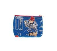 Signare Tapestry Cute Exquisite Cute Zip Coin Purse for Women with Paddington Bear Print Design (Paddington Bear Blue, ZIPC-PADDBL)