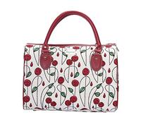 Signare Tapestry Duffle Bag Overnight Bags Weekend Bag for Women with Charles Rennie Mackintosh Simple Rose and Nouveau (TRAV-RMSP)