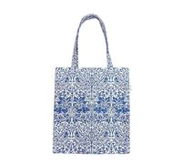 Signare Tapestry Flat Tote Bag with William Morris Inspired Design (RABBIT, FLAT-RABBIT)