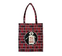 Signare Tapestry Flat Tote Bag Woven Tapestry Design for Transport for London (FLAT-) (TFL Collection, 4 Designs) (Hop)